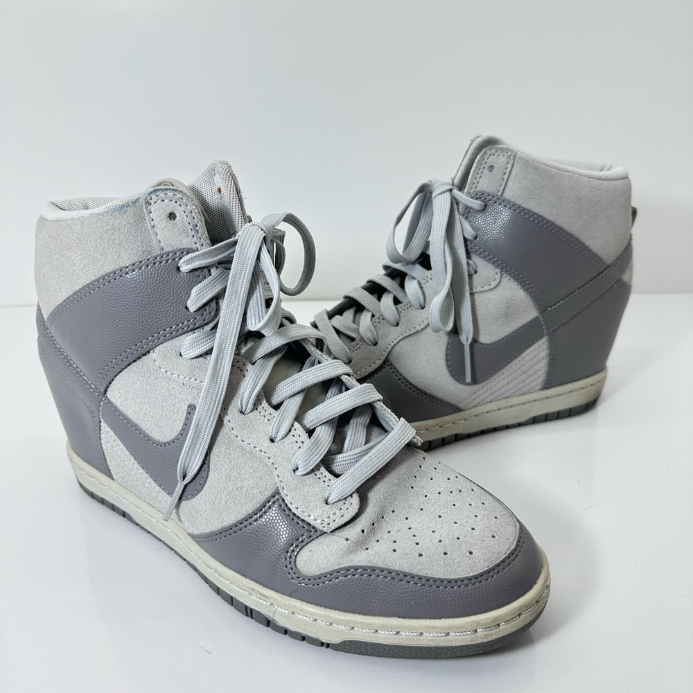 Nike Women's Gray High-Top Sneakers